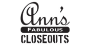 Ann's Fabulous Closeouts Promo Code